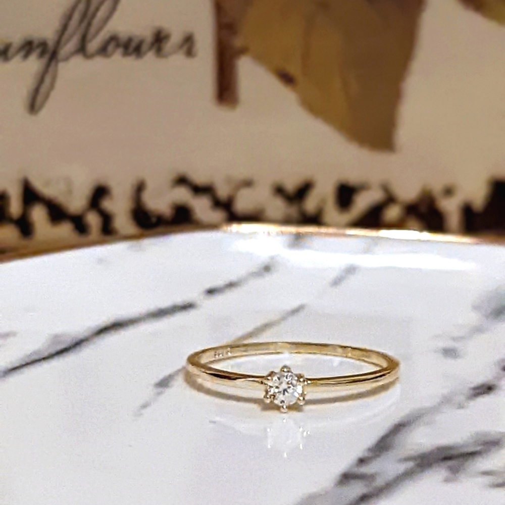 Golden Ring Classic Size 8 S925